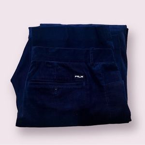 Navy Blue RLX Curdoroy Pants
